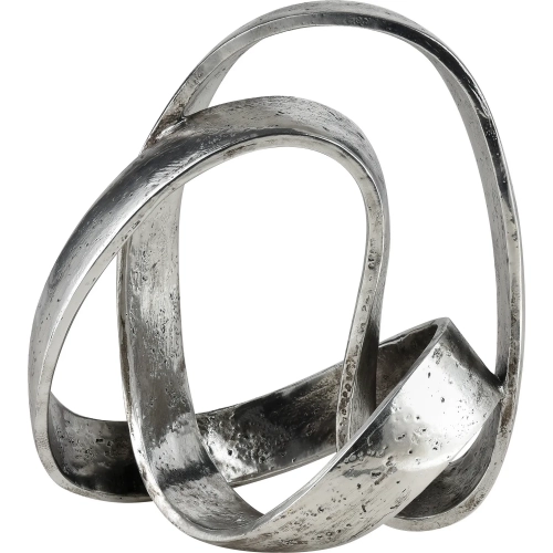 Amos Sculpture in Aged Silver Resin