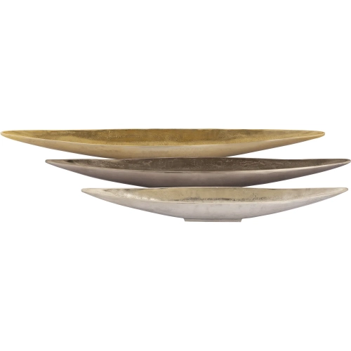 Ardmore Decorative Bowl 3 Piece Set in Brass, Bronze & Nickel
