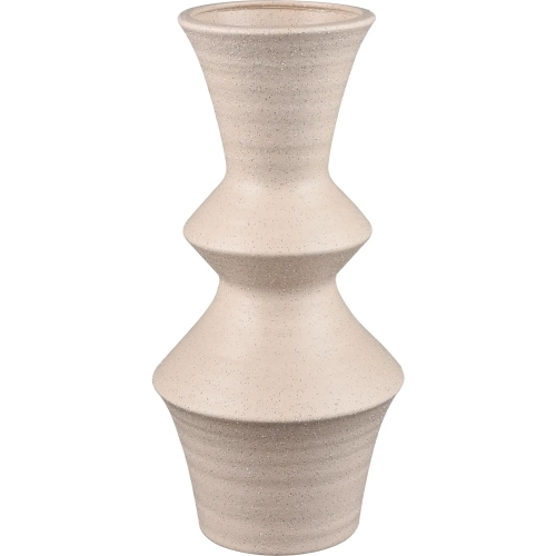 Belen Vase in Cream Ceramic