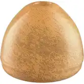 Berk Vase in Textured Apricot Orange Glass