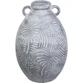 Breeze Vase in Gray Wash Ceramic