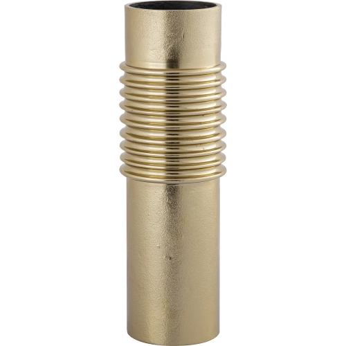 Bronson Vase in Brass Aluminum