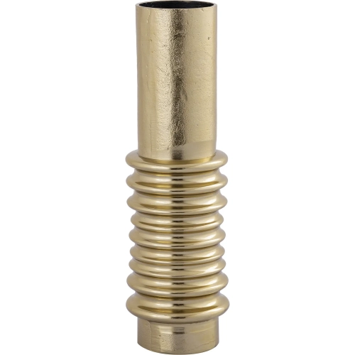 Bronson Vase in Brass Aluminum