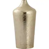 Caliza Vase in Champagne Gold Iron