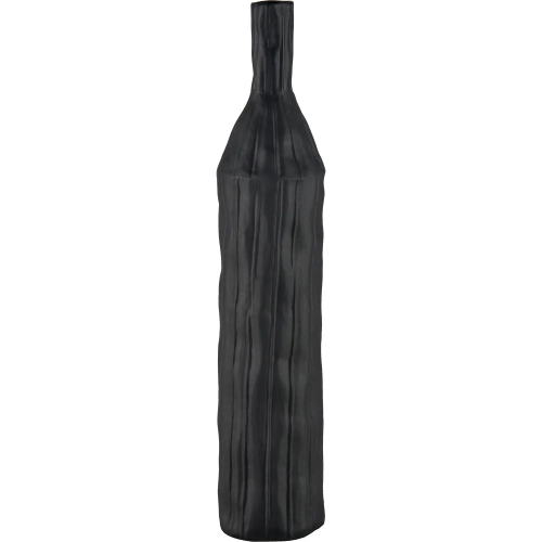 Carter Vase in Black Ceramic