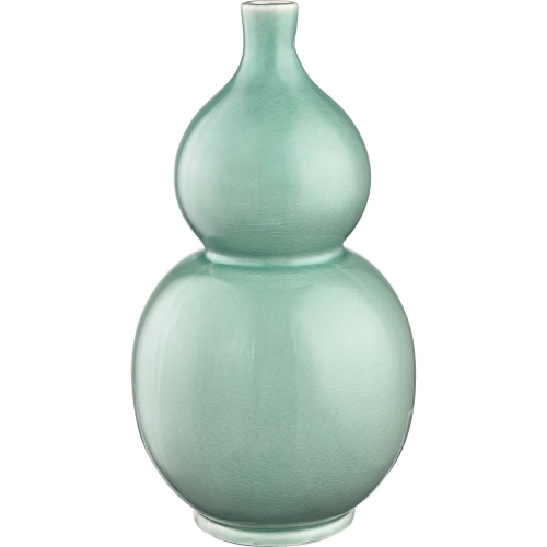 Celia Vase in Seafoam Green Ceramic