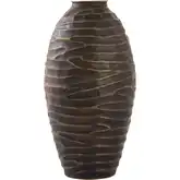 Council 16.5" Vase in Bronze Aluminum