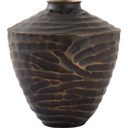 Council 11.5" Vase in Bronze Aluminum
