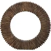 Curtis Decorative Sculpture in Walnut Finish Mango Wood