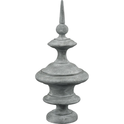 Della Decorative Sculpture in Antique Gray Resin