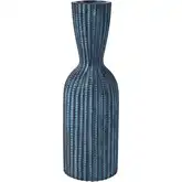 Delphi 20" Vase in Dark Navy Blue Fiberglass