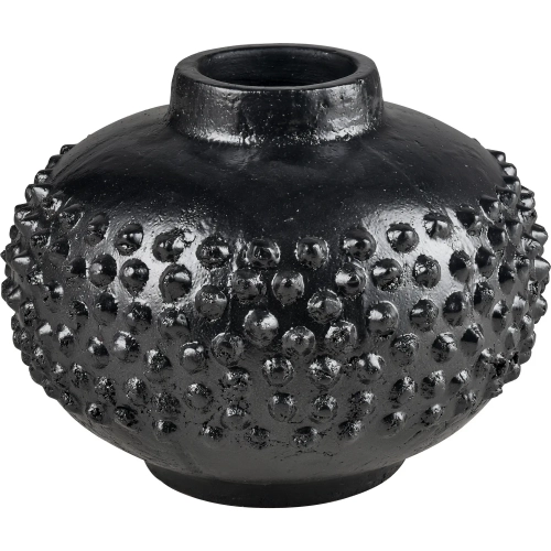 Dorus Vase in Black Terracotta