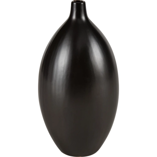 Faye Vase in Black Ceramic