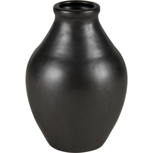 Faye Vase in Black Ceramic