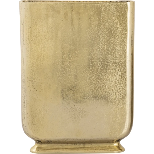 Hedrick Vase in Brass Aluminum