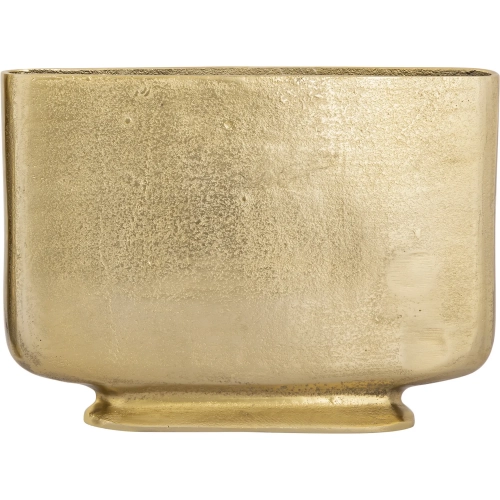 Hedrick Vase in Brass Aluminum