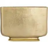 Hedrick Vase in Brass Aluminum