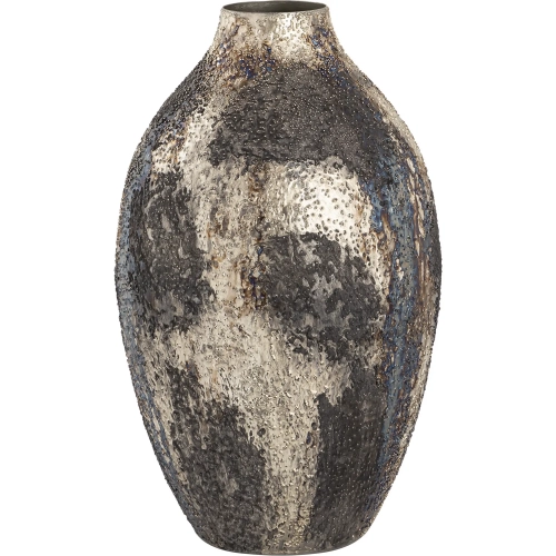 Hughes Vase in Oxidized Multicolor Iron