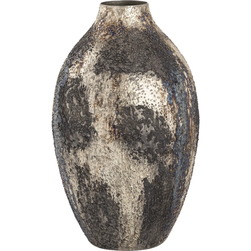 Hughes Vase in Oxidized Multicolor Iron