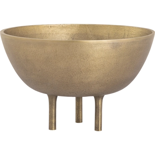 Kiser Decorative Bowl in Brass Aluminum