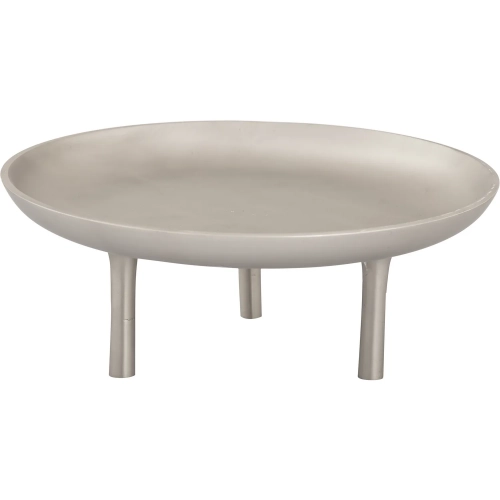 Kiser Decorative Plate in Brushed Nickel Aluminum