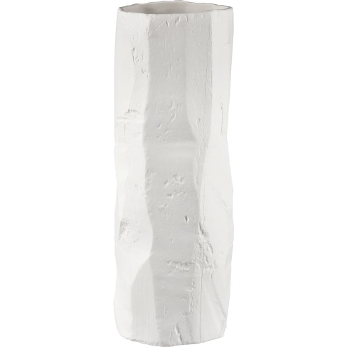Lore Vase in Matte White Ceramic