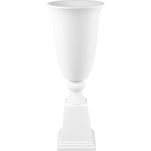 Louros Vase in Plaster White Fiberglass