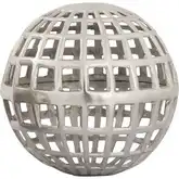 McNally Orb Sculpture in Nickel Aluminum
