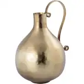 Shaffer Vase in Brass Aluminum