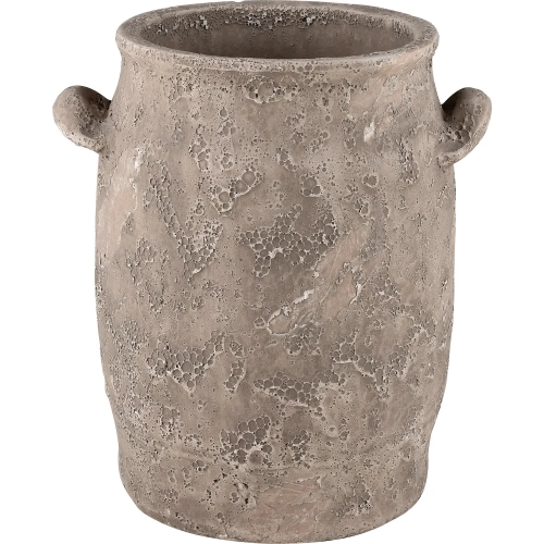 Tanis Vessel in Aged Gray Terracotta