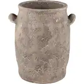 Tanis Vessel in Aged Gray Terracotta