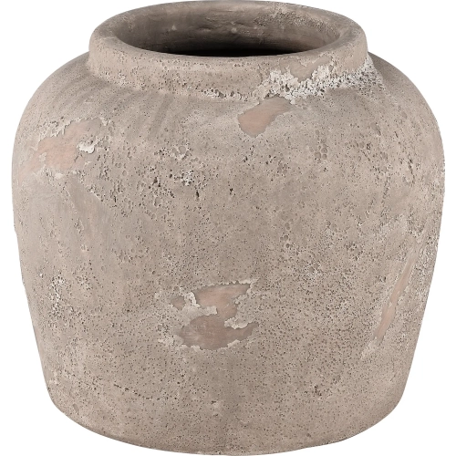 Tanis Vessel in Taupe Terracotta