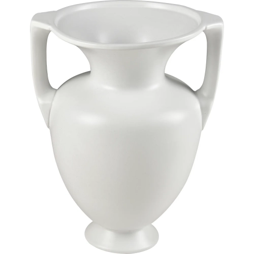 Tellis Vase in White Ceramic