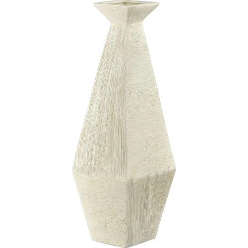 Tripp Vase in Ivory Ceramic