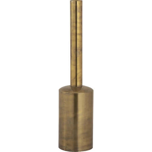 Tucker Vase in Antique Gold Iron