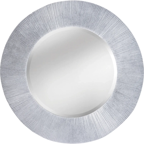 Attra Wall Mirror in Silver Metal
