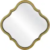 Calgary Moroccan Mirror in Brass