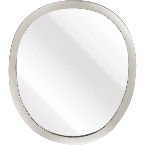 Flex 18" Mirror in Polished Nickel Aluminum