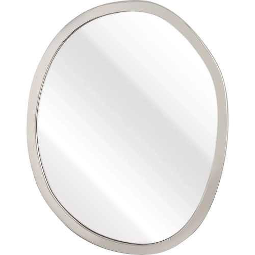Flex 26" Mirror in Polished Nickel Aluminum