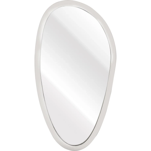 Flex 30" Mirror in Polished Nickel Aluminum