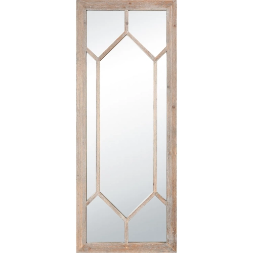 Hargen Wall Mirror in Natural Wood