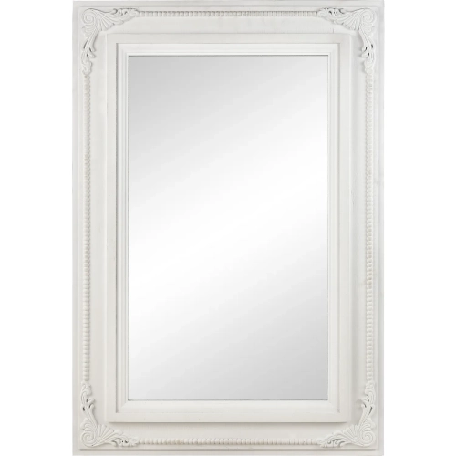Marla Wall Mirror in White Wood