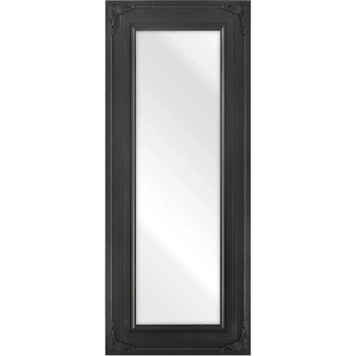 Marla Wall Mirror in Black Wood