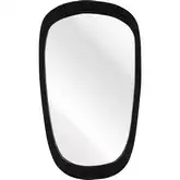 Morris Mirror in Black Washed Mango Wood