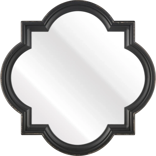 Ogee Mirror in Black MDF