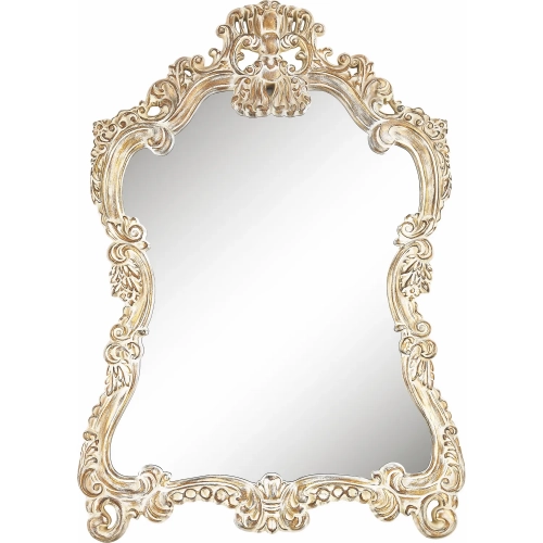 Regence Wall Mirror in Belgian Cream Poly