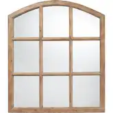Union Wall Mirror in Natural Wood