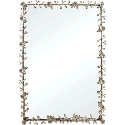 Violetta Mirror in Polished Nickel