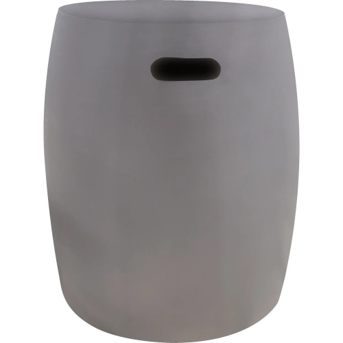 Hive Accent Stool in Polished Concrete