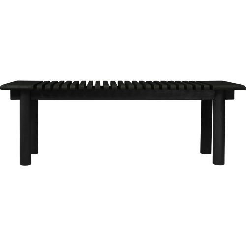 Keller Bench in Shou Sugi Ban Mahogany